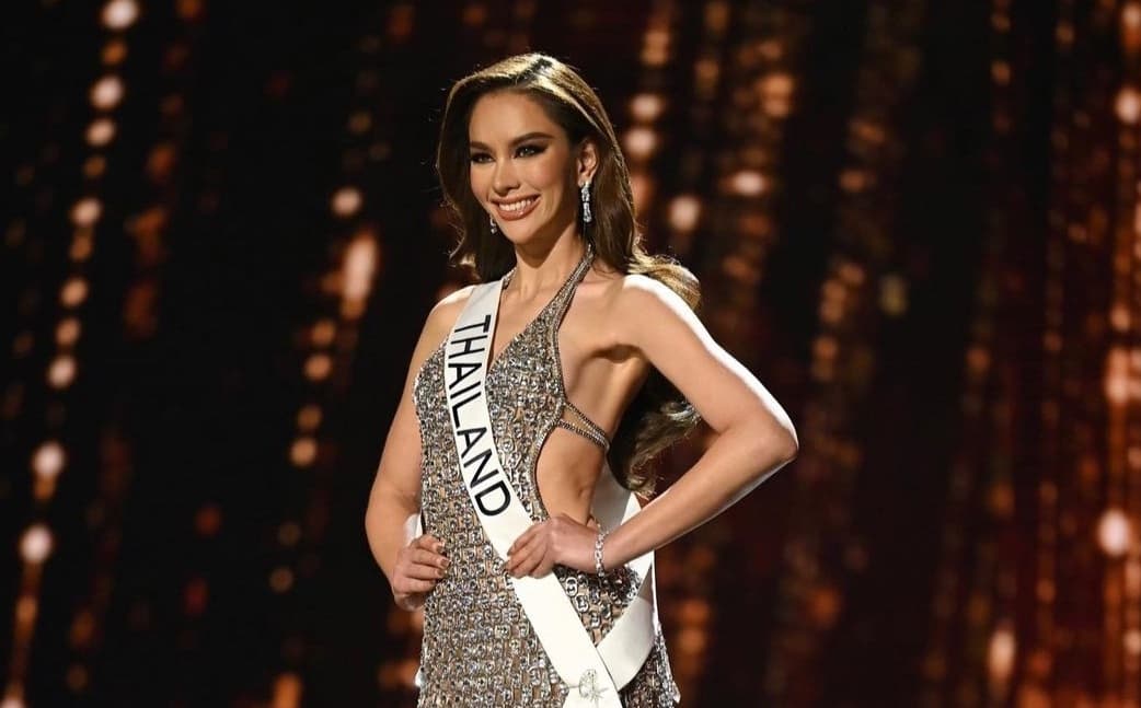 Miss Thailand at Miss Universe goes viral, wearing dress made out of Swarovski soda tabs