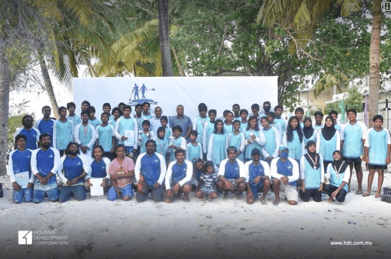 އެޗްޑީސީން ހުޅުމާލޭގައި ބޭއްވި ވޯޓަރ ސްޕޯޓްސް ކޭމްޕް ނިންމާލައިފި