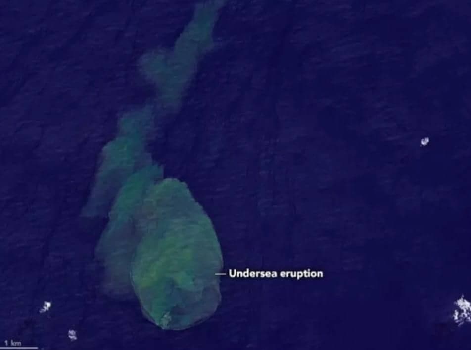'Sharkcano' volcano erupts near Solomon islands