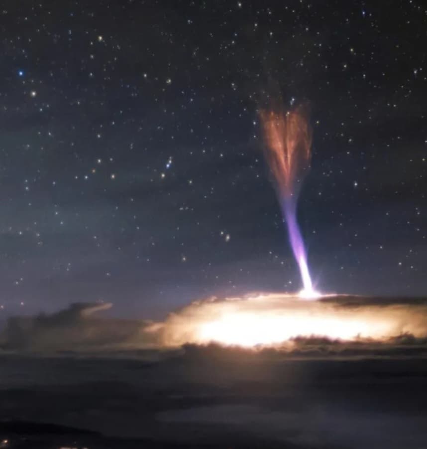 The reverse lightning that hit space: one of nature's most baffling mysteries